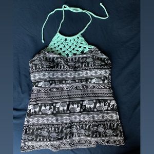 Elephant tankini top
